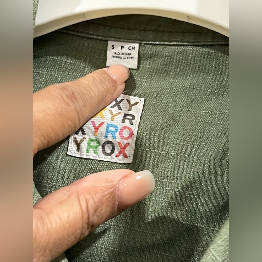 ROXY Adorable Military Style jacket - Picture 7 of 7